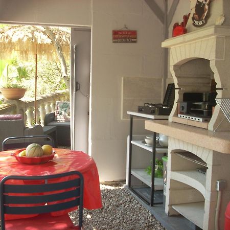 Chambre Independante Climatisee, Cuisine D'Ete, Piscine ซาร์แตน ภายนอก รูปภาพ