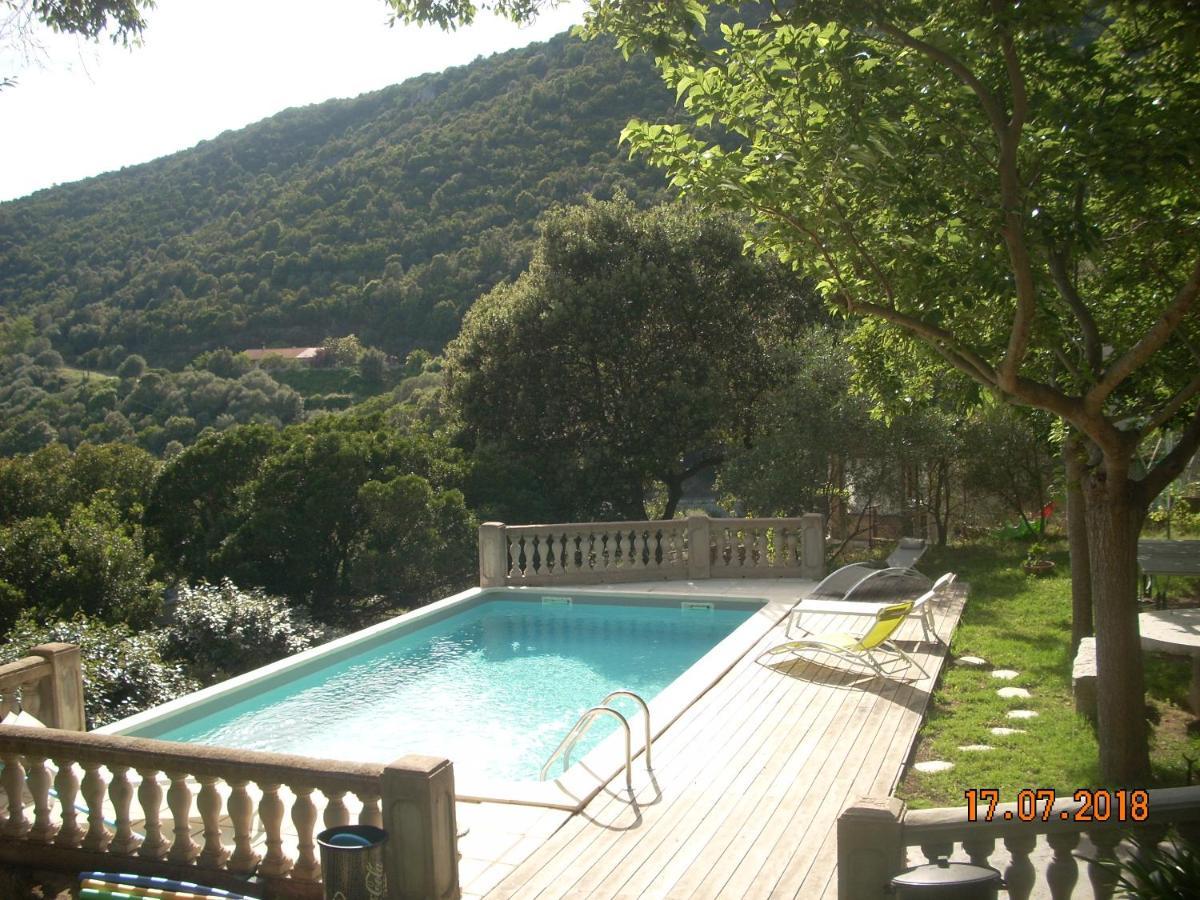 Chambre Independante Climatisee, Cuisine D'Ete, Piscine ซาร์แตน ภายนอก รูปภาพ