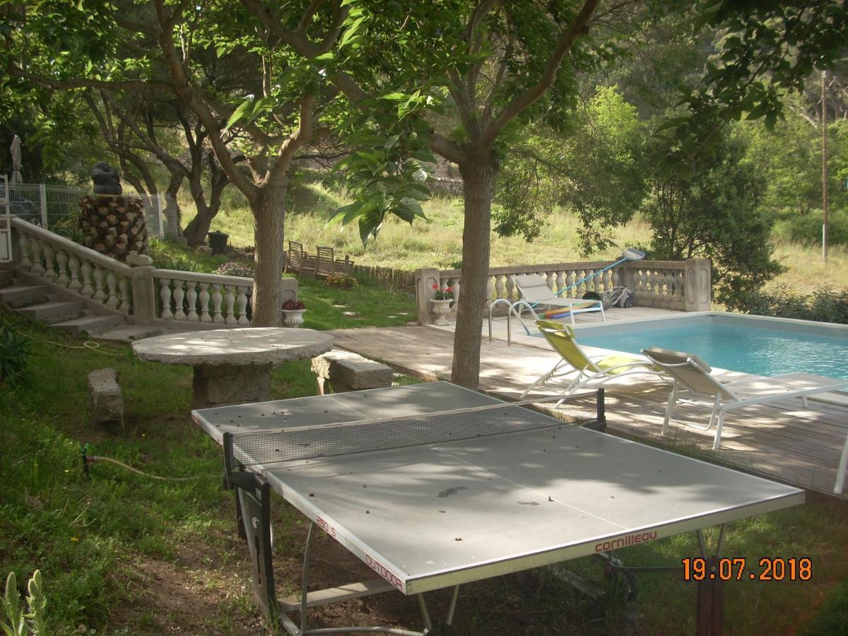 Chambre Independante Climatisee, Cuisine D'Ete, Piscine ซาร์แตน ภายนอก รูปภาพ